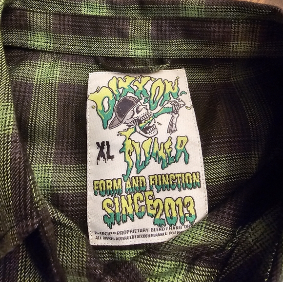 DIXXON Tops - Women's Dixxon Flannel "Slimer"